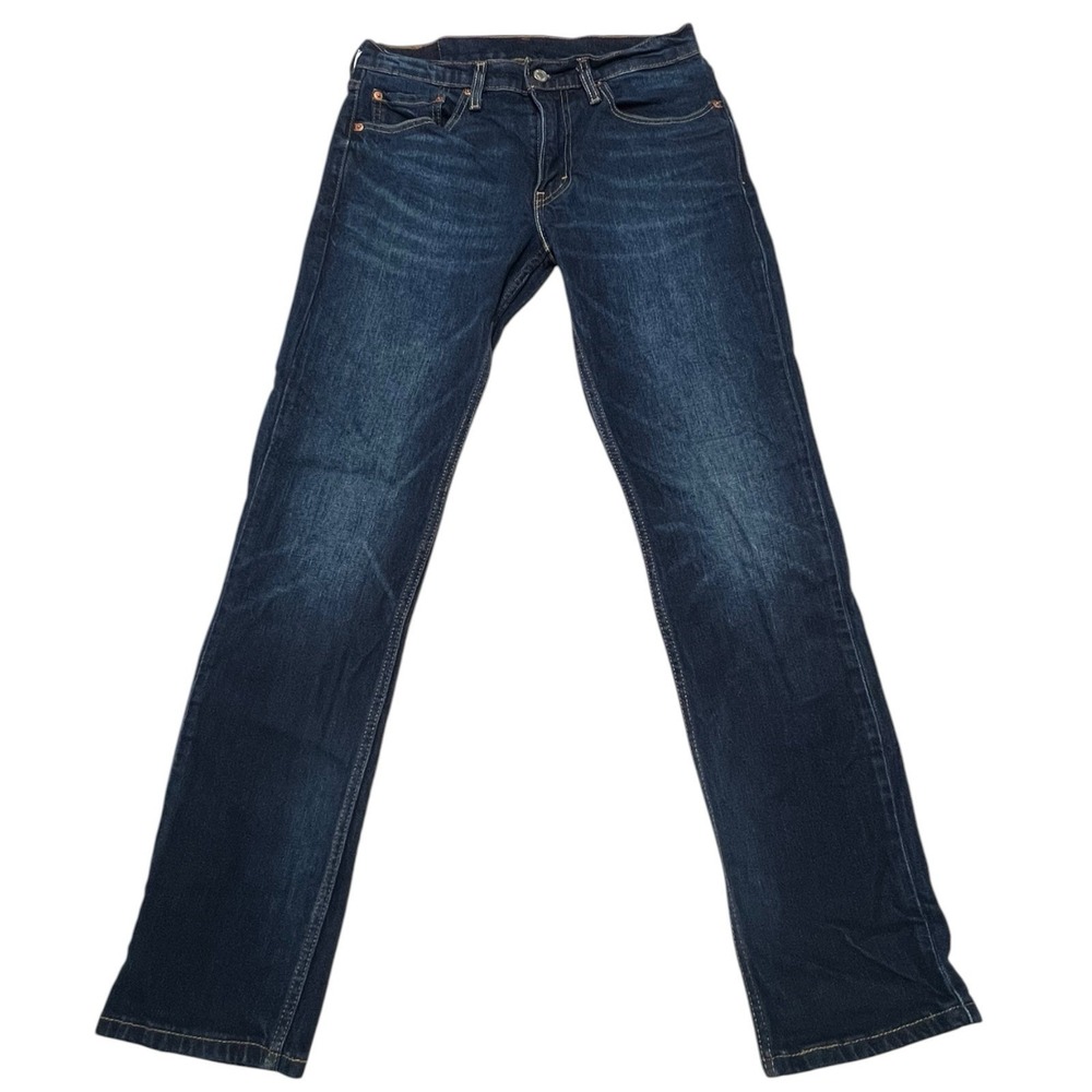 Levi's 511 Slim Fit Men's Jeans 32x32 Dark Wash Blue Denim Waterless